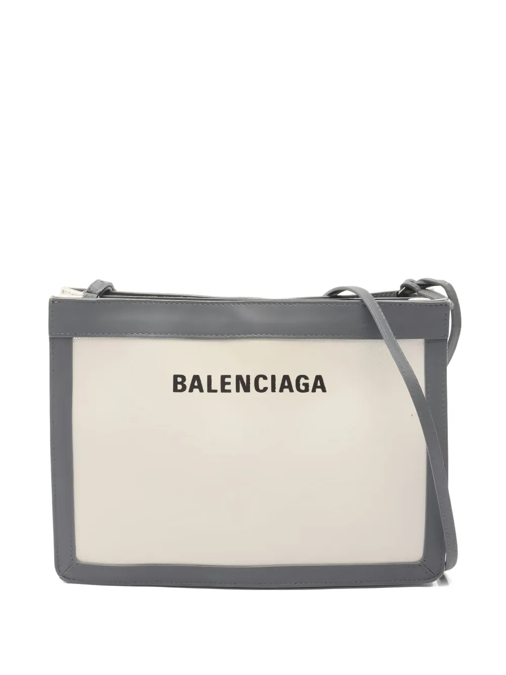 Balenciaga Pre-Owned 2000s logo-detail shoulder bag | Neutrals | Image 1