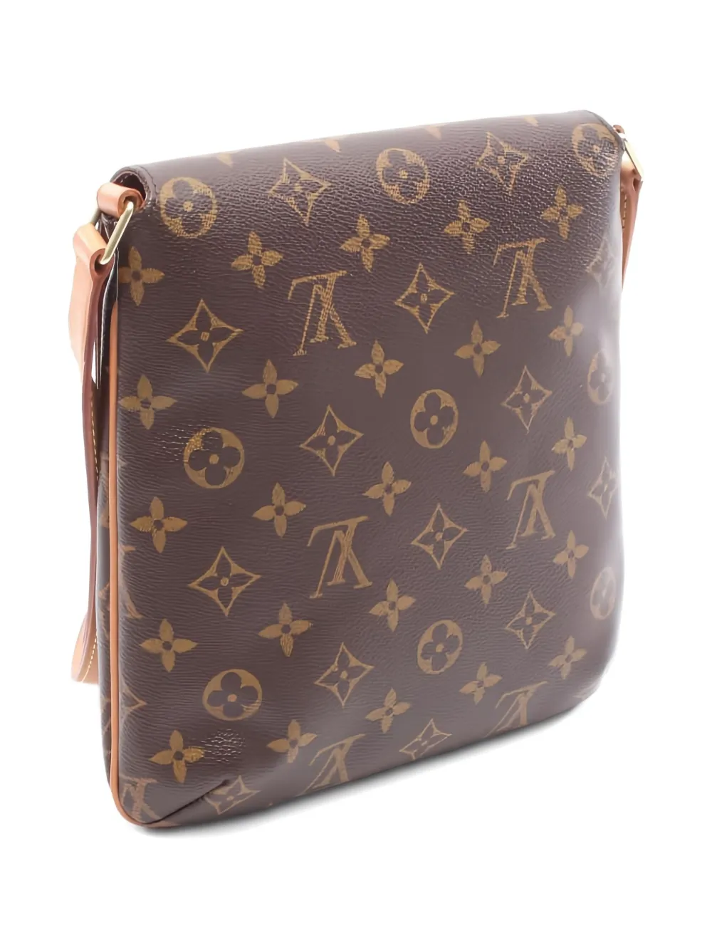 Pre-owned Louis Vuitton 2001 Musette Salsa Cross Body Bag In Brown