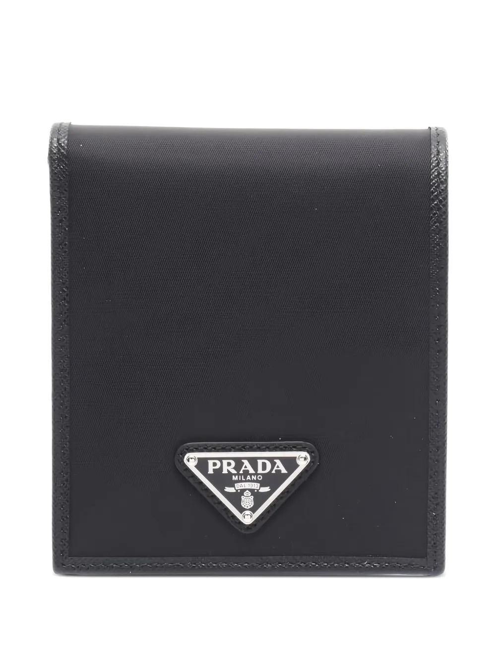 Prada Pre-Owned 2020s triangle-logo wallet | Black | Image 1
