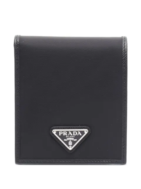 Prada Pre-Owned 2020s triangle-logo wallet