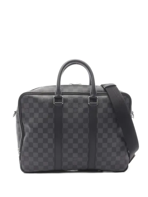 Louis Vuitton Pre-Owned porte-documents Ikar NM à motif Damier Graphite (2019)