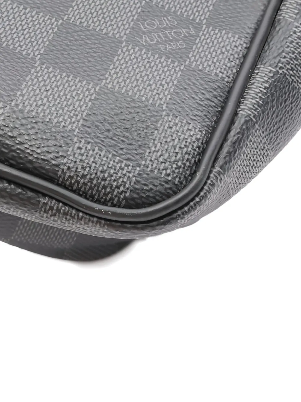 Pre-owned Louis Vuitton 2019 Ikar Nm Damier Graphite Briefcase In Gray