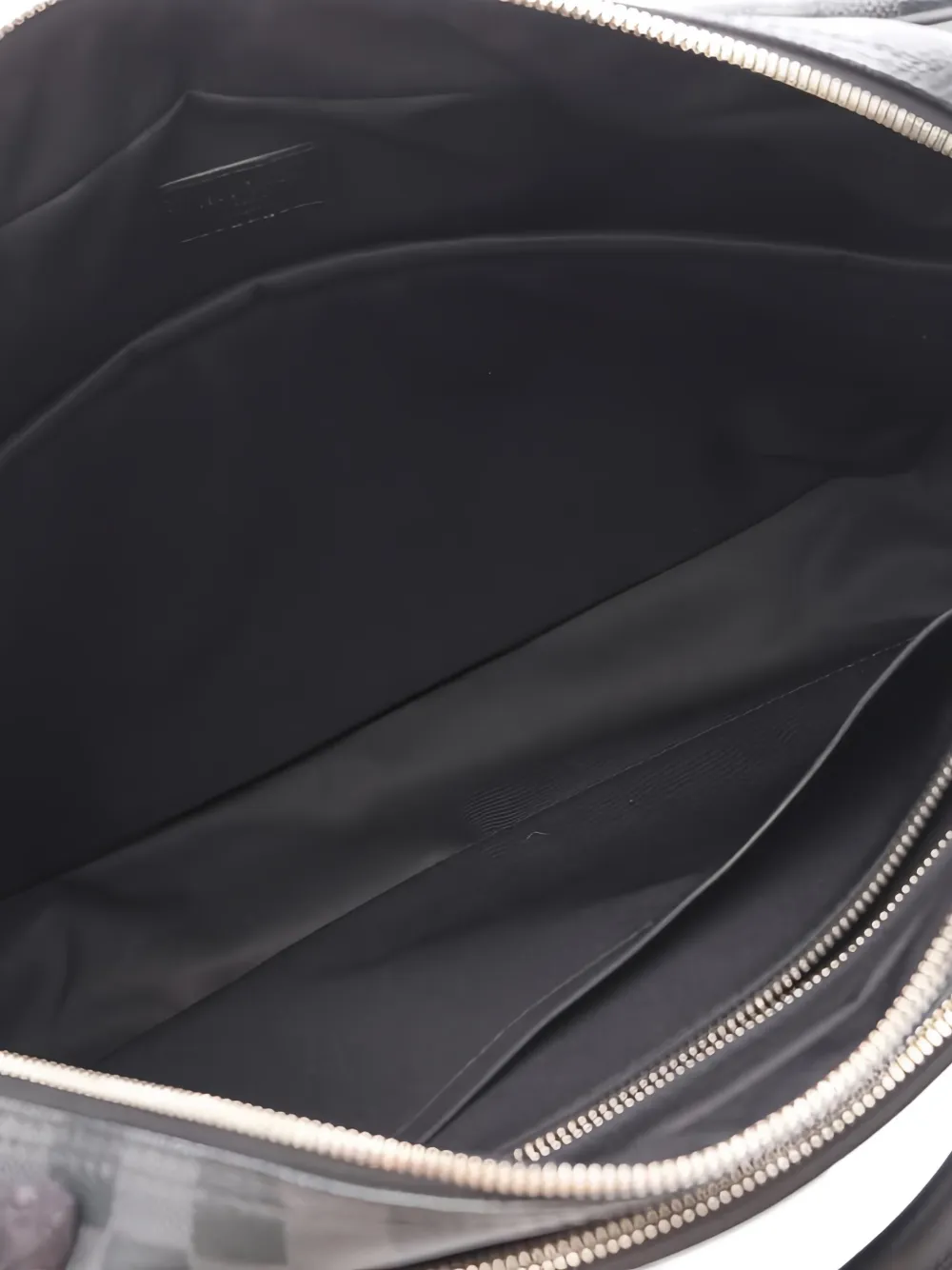 Pre-owned Louis Vuitton 2019 Ikar Nm Damier Graphite Briefcase In Gray