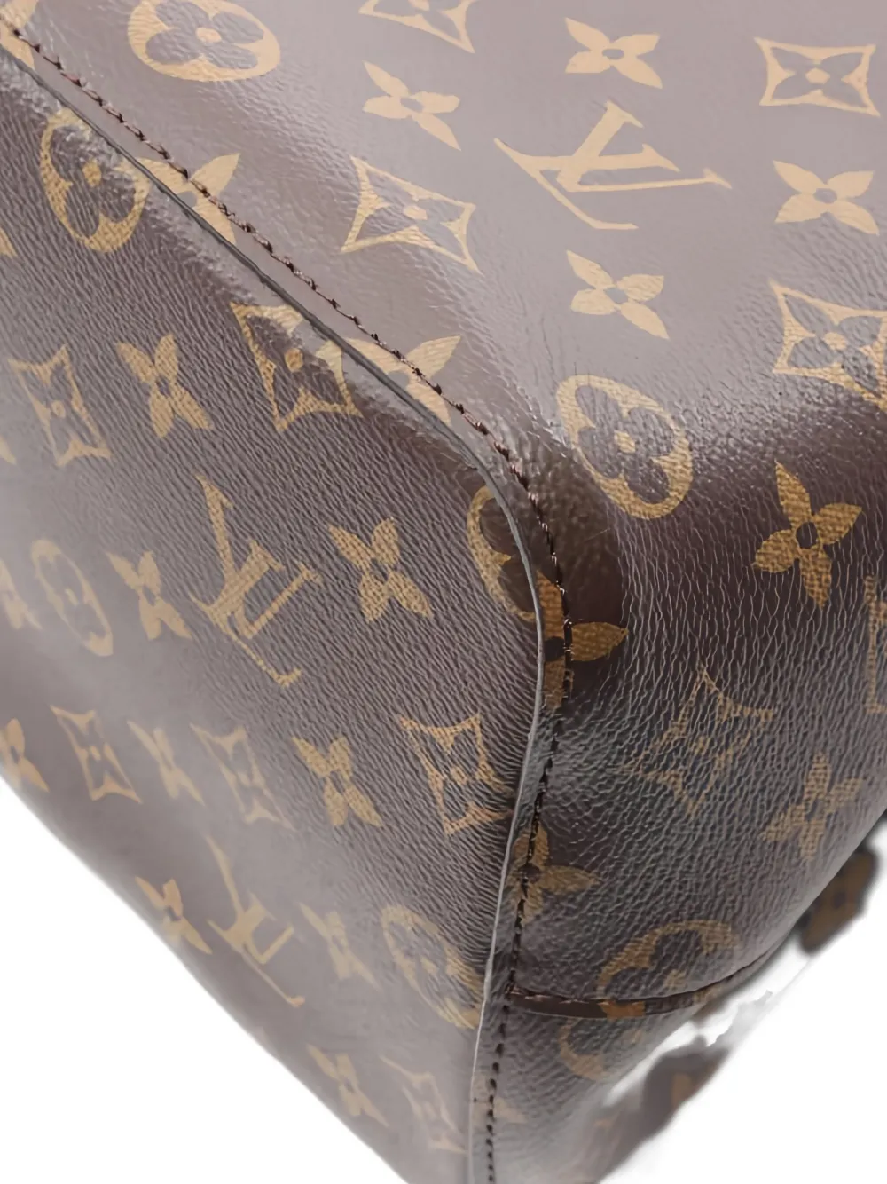Pre-owned Louis Vuitton 2019 Monogram Neo Noe Shoulder Bag In Brown