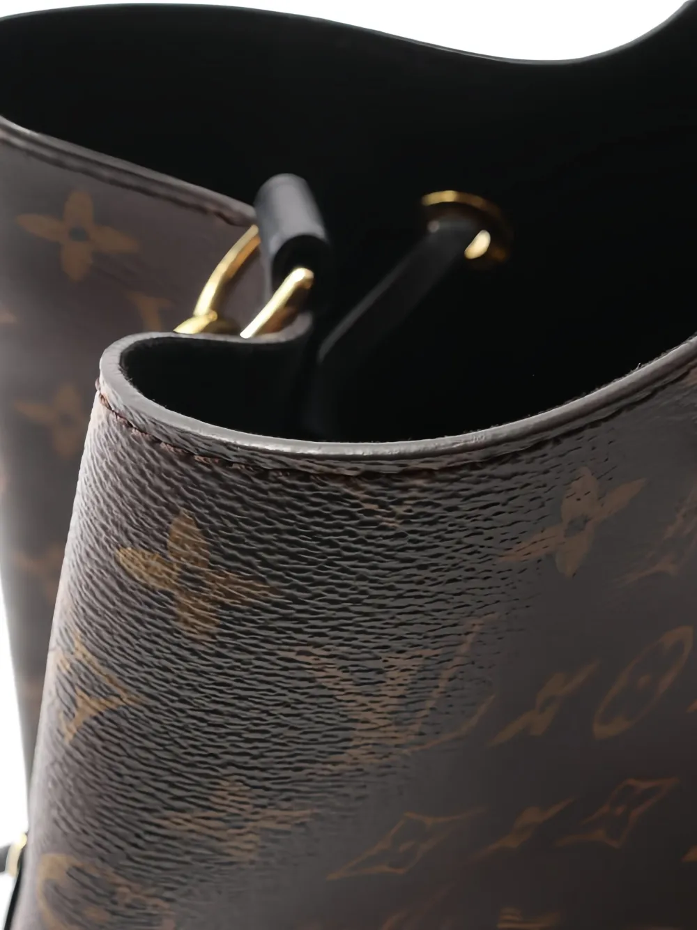 Pre-owned Louis Vuitton 2019 Monogram Neo Noe Shoulder Bag In Brown