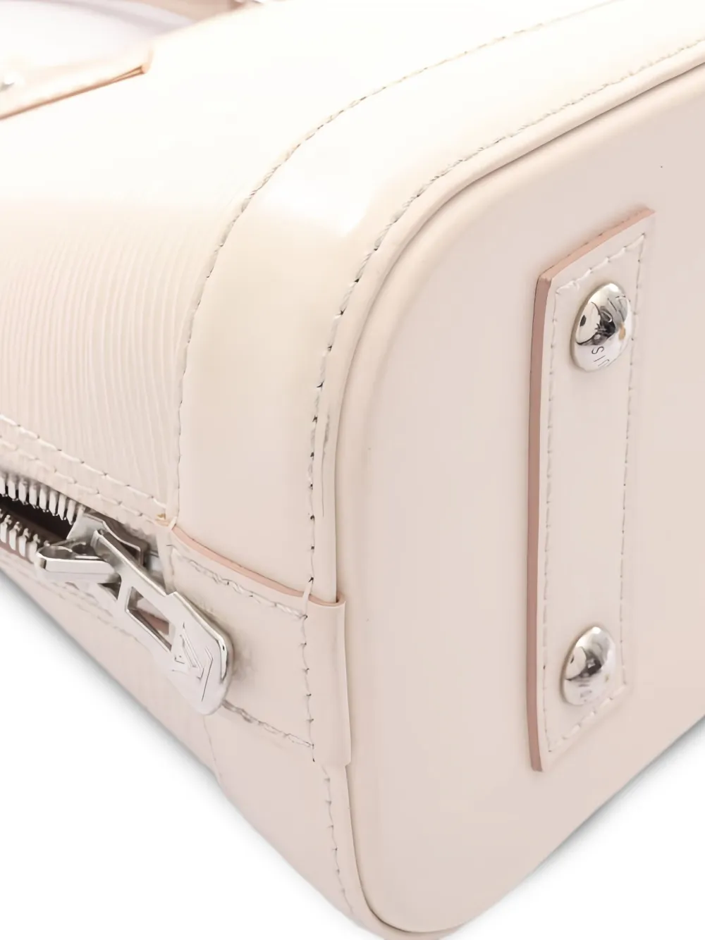 Louis Vuitton Pre-Owned 2021s Alma BB Epi Quartz leren shopper Beige