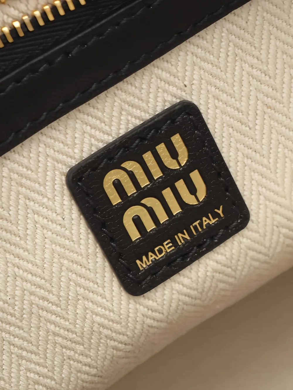 Pre-owned Miu Miu 2020s Adventure Leather Tote Bag In Black