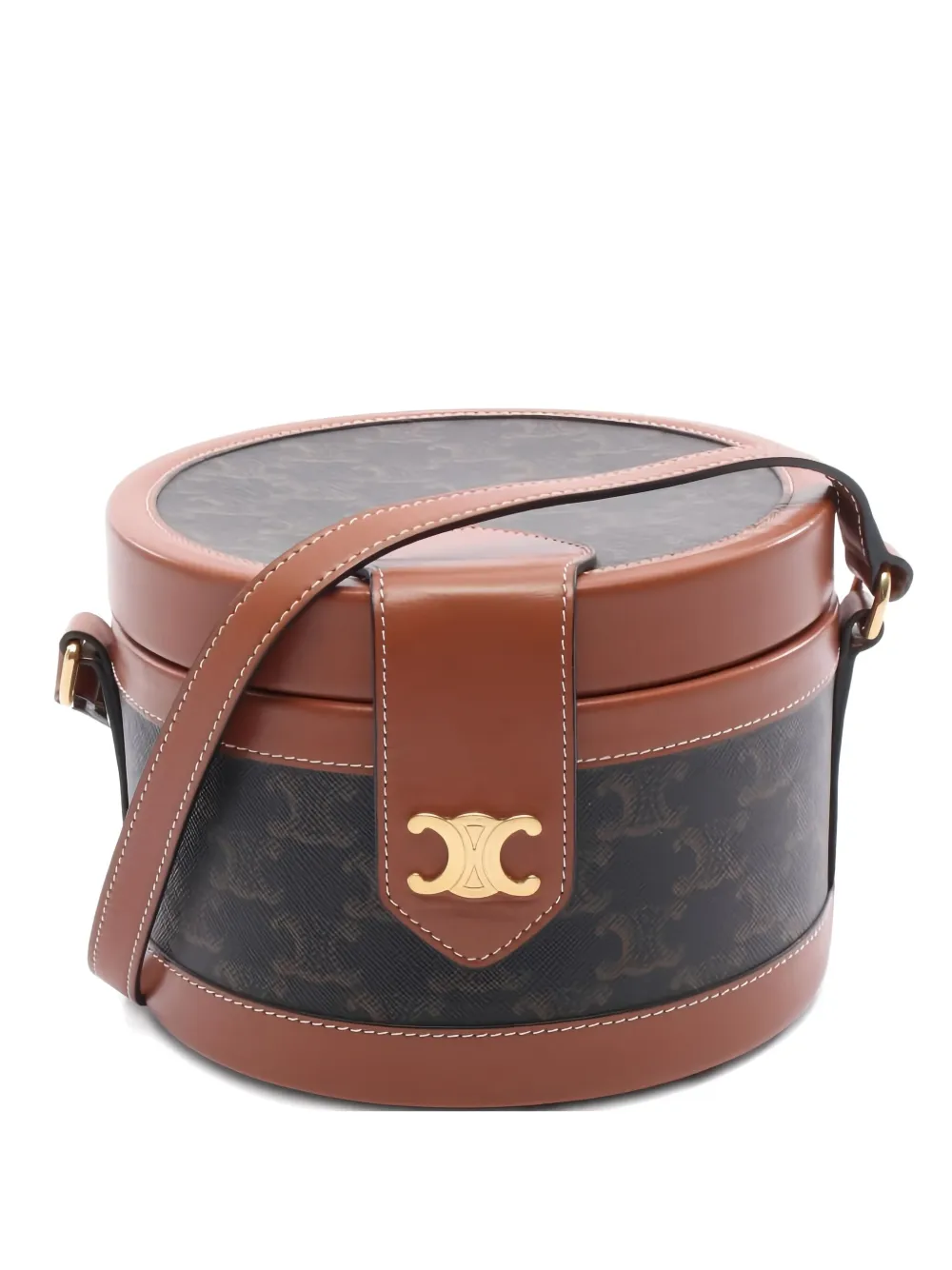 Celine Pre-Owned 2010s タンブール ショルダーバッグ M - ブラウン Celine Pre-Owned 2010s タンブール ショルダーバッグ M - ブラウン