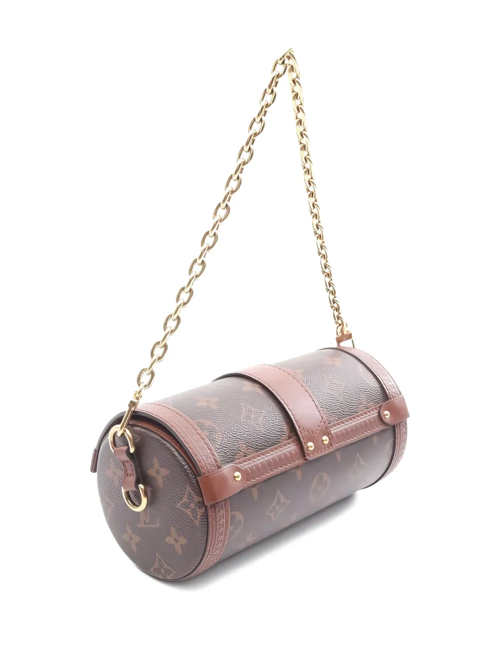 Pre-owned Louis Vuitton 2021 Butterfly Trunk Monogram Shoulder Bag In Brown