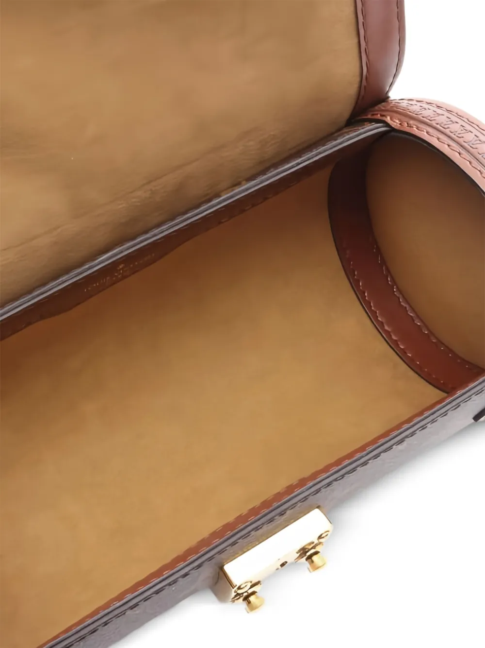 Pre-owned Louis Vuitton 2021 Butterfly Trunk Monogram Shoulder Bag In Brown