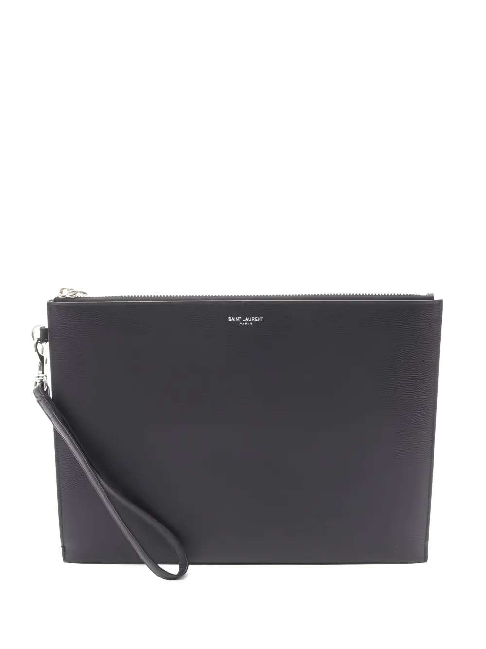 Saint Laurent Pre-Owned pochette zippée en cuir | noir | Image 1
