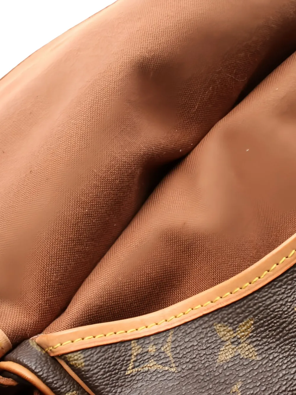 Pre-owned Louis Vuitton 1994 Saumur 30 Shoulder Bag In Brown