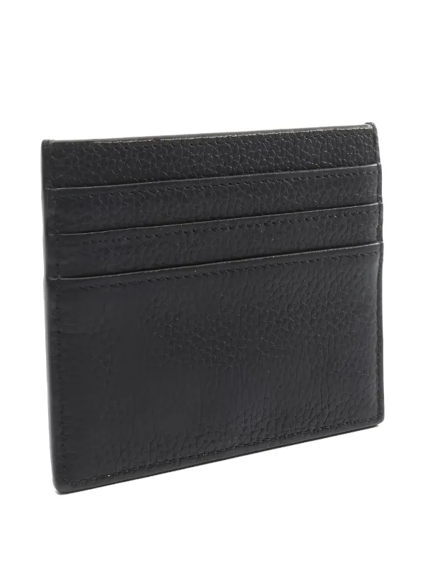 Christian Dior Pre-Owned 2010s CD Icon Grained Leather Card Holder