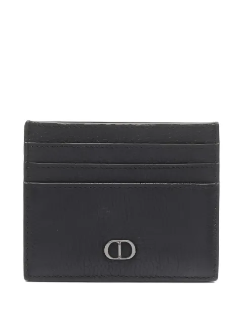 Christian Dior Pre-Owned 2010s CD Icon grained leather card holder