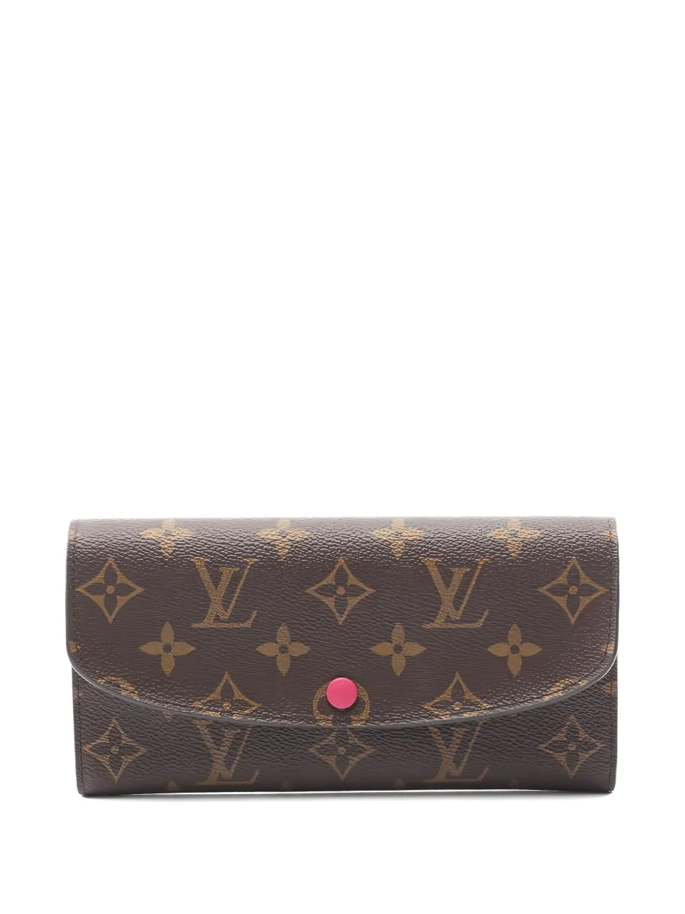 Louis Vuitton Pre-Owned 2016 Emily 二つ折り財布 - ブラウン Louis Vuitton Pre-Owned 2016 Emily 二つ折り財布 - ブラウン