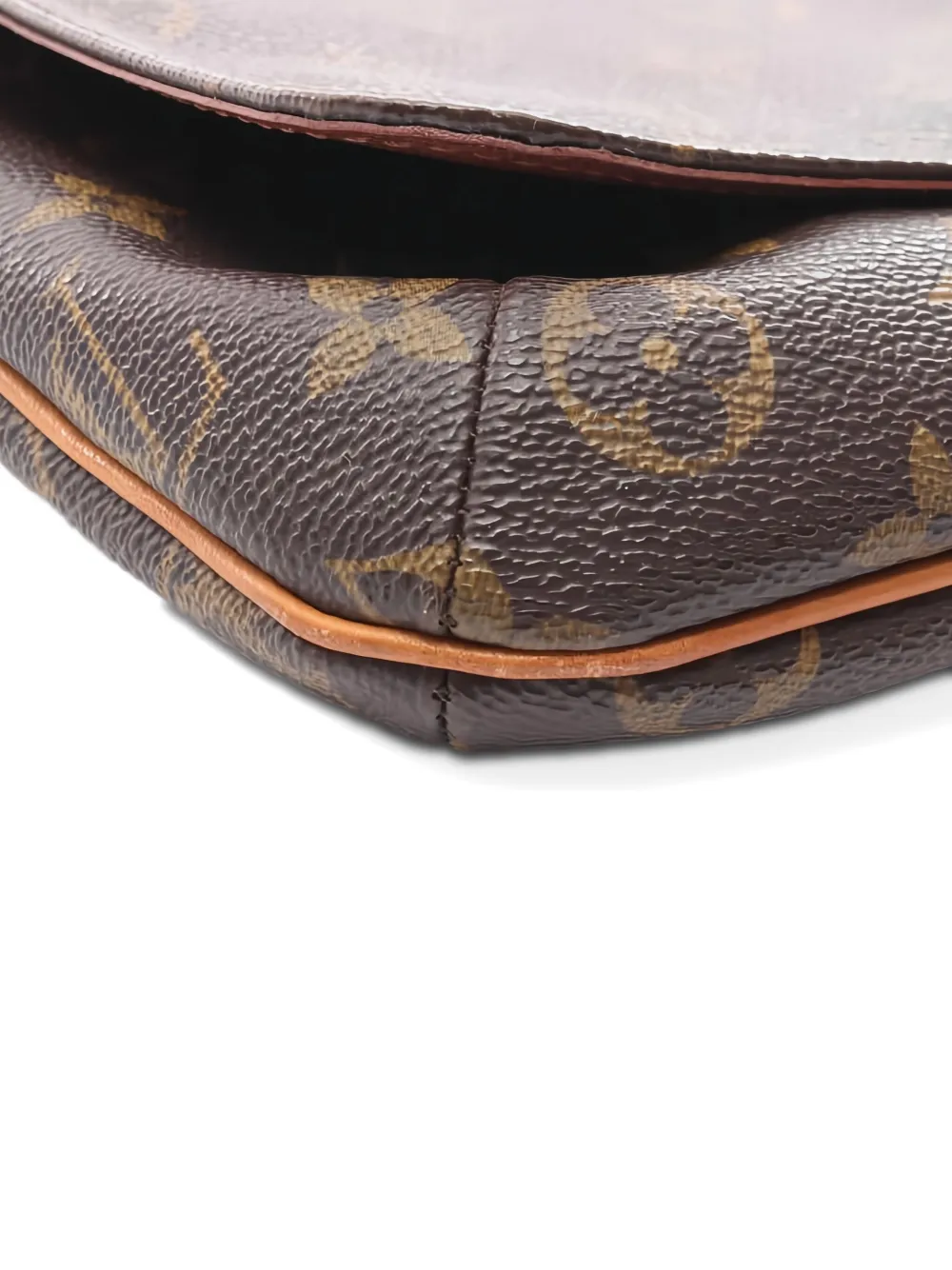 Pre-owned Louis Vuitton 2001 Musette Salsa Monogram Short Strap Shoulder Bag In Brown