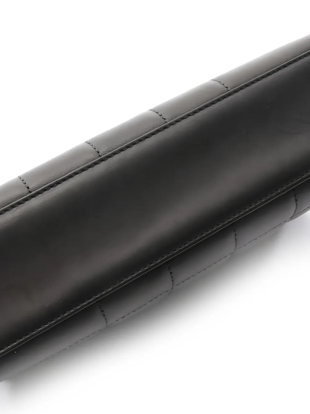 Pre-owned Chanel 2002-2003 Choco Bar Shoulder Bag In Black