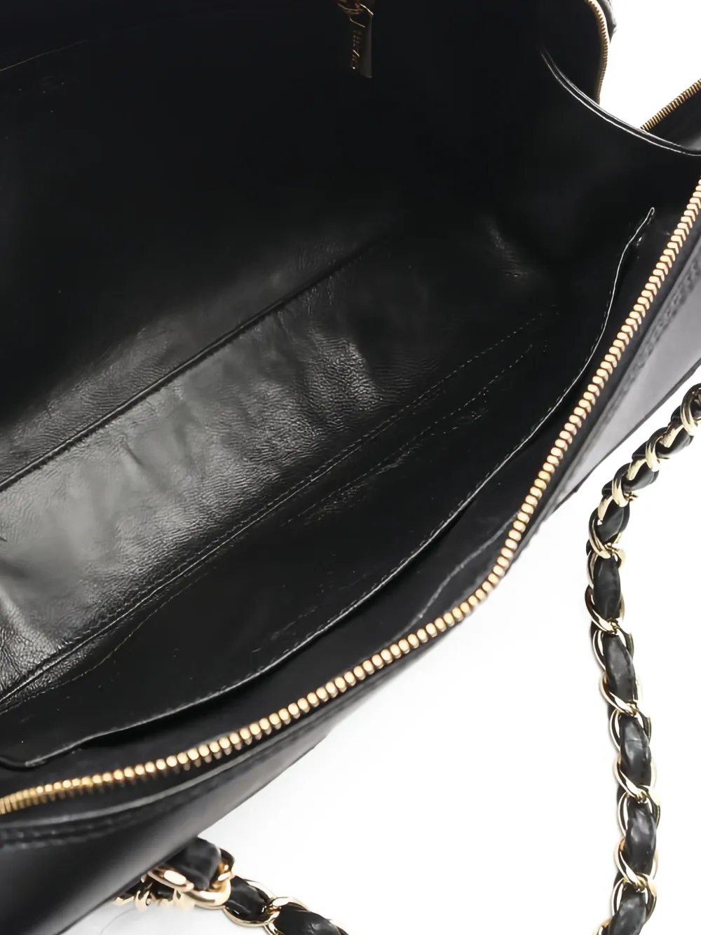 Pre-owned Chanel 2002-2003 Choco Bar Shoulder Bag In Black