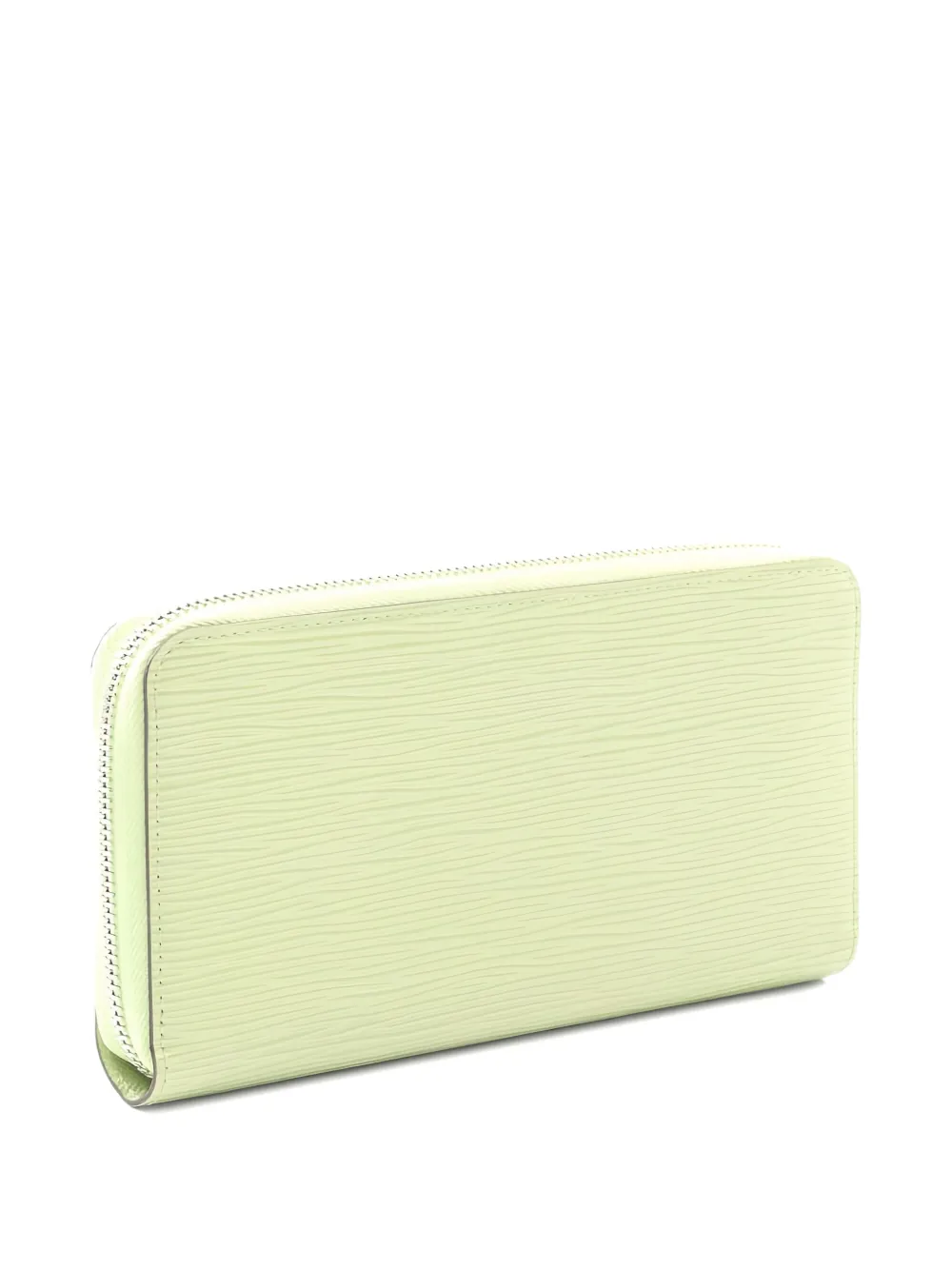 Pre-owned Louis Vuitton 2021s Epi Zip Wallet In Green