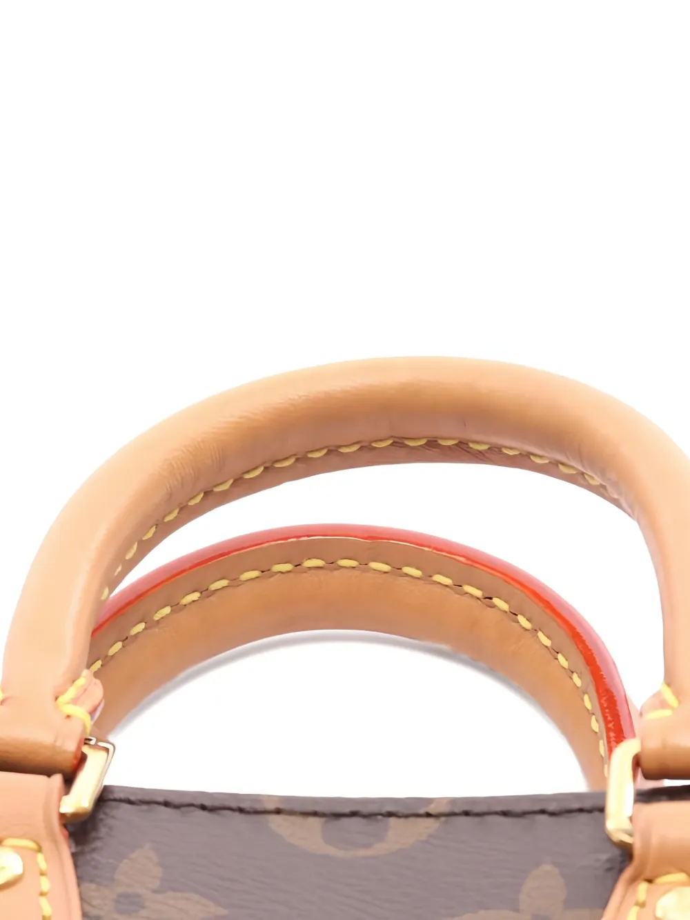 Pre-owned Louis Vuitton 2020 Petit Sac Plat Tote Bag In Brown