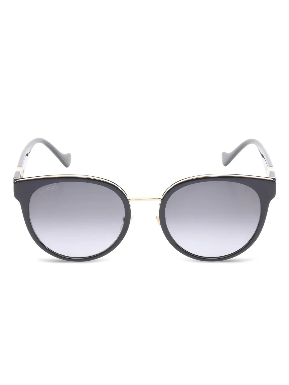 Gucci Pre-Owned 2010s oval-frame sunglasses | Black | Image 1