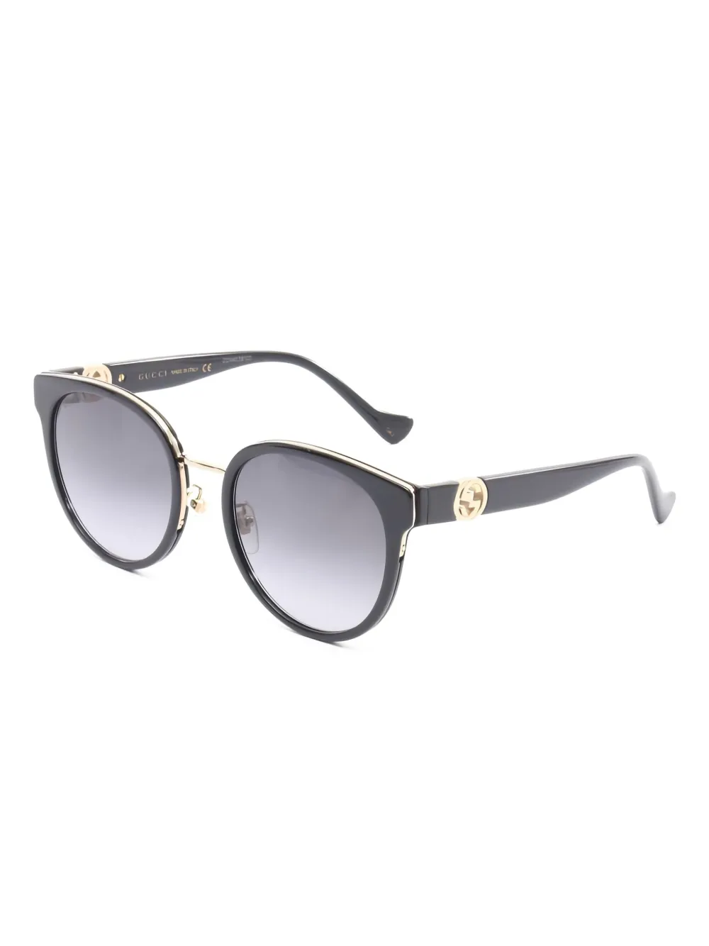 Gucci Pre-Owned 2010s oval-frame sunglasses | Image 2