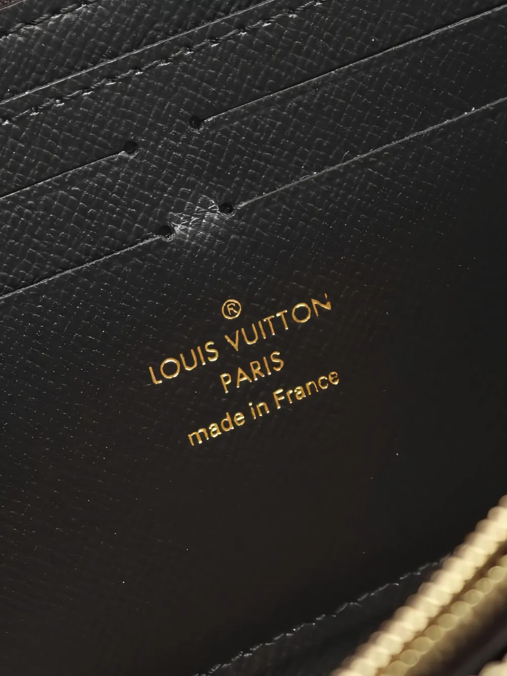 Pre-owned Louis Vuitton 2021s Reverse Monogram Clemence Wallet In Brown