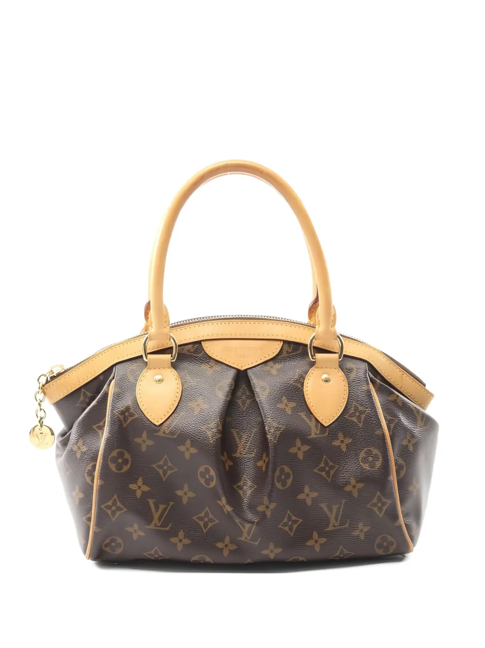 Louis Vuitton Pre-Owned 2008 ティヴォリ PM モノグラム ハンドバッグ - ブラウン Louis Vuitton Pre-Owned 2008 ティヴォリ PM モノグラム ハンドバッグ - ブラウン