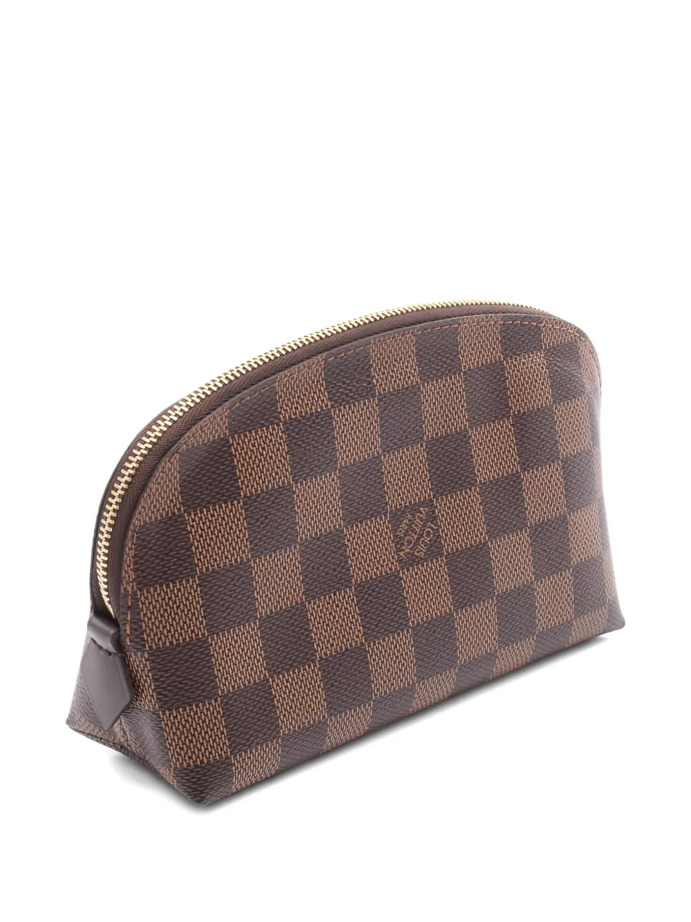 Pre-owned Louis Vuitton 2019 Damier Cosmetic Pouch In Brown
