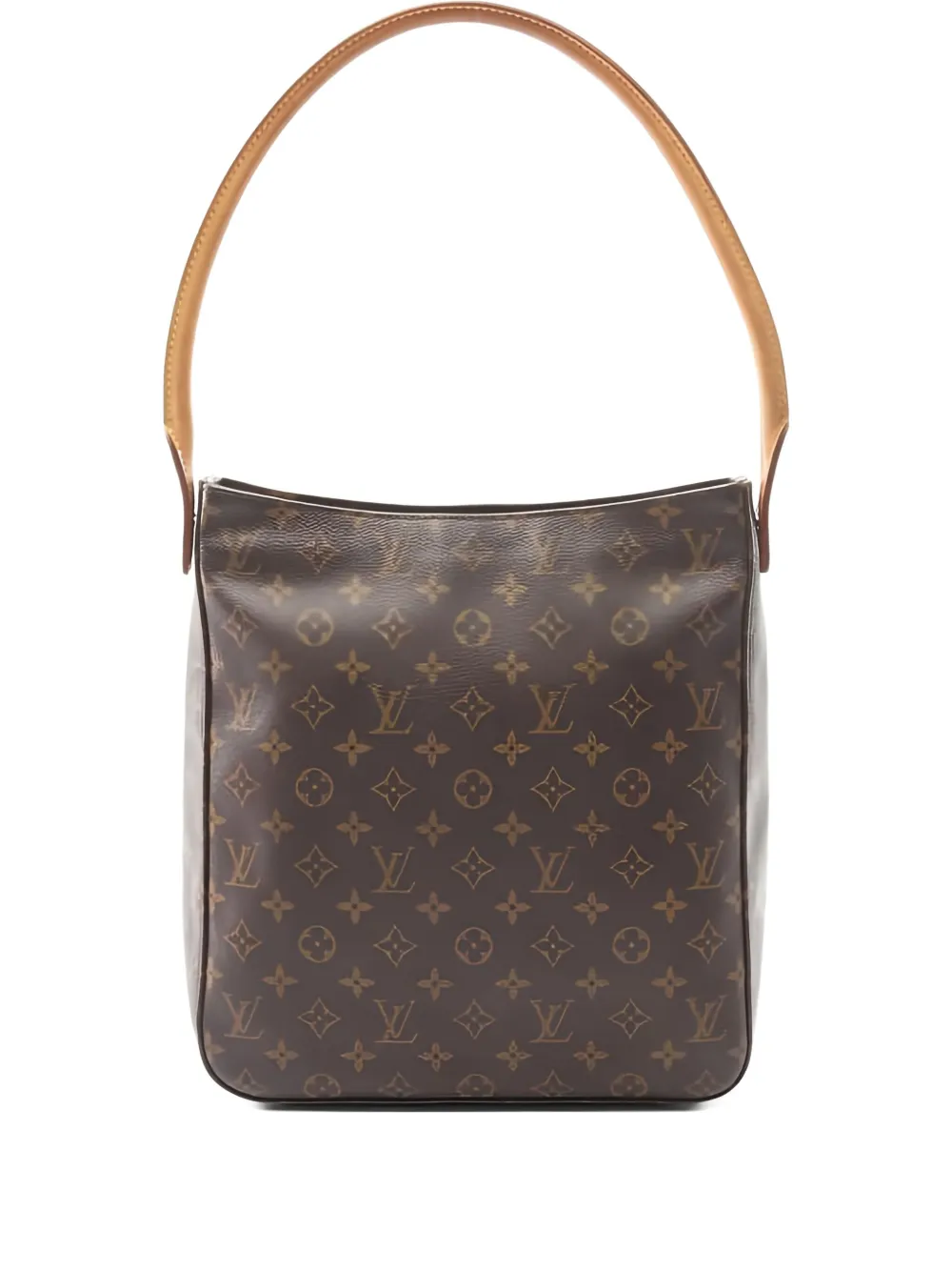 Louis Vuitton Pre-Owned 2002 モノグラム ルーピング ショルダーバッグ - ブラウン Louis Vuitton Pre-Owned 2002 モノグラム ルーピング ショルダーバッグ - ブラウン