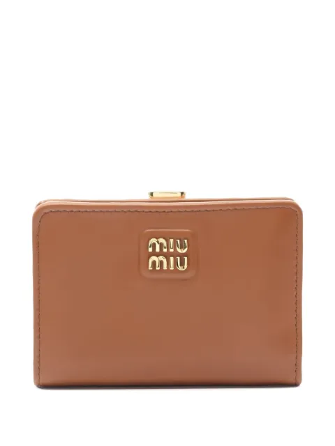 Miu Miu Pre-Owned cartera con letras del logo 2010