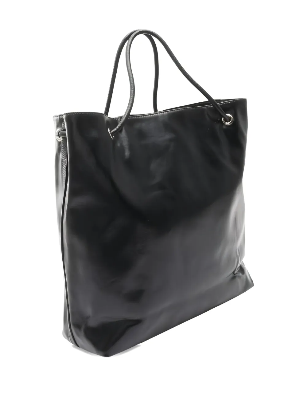 Pre-owned Gucci 2010s Coated Tote Bag In Black