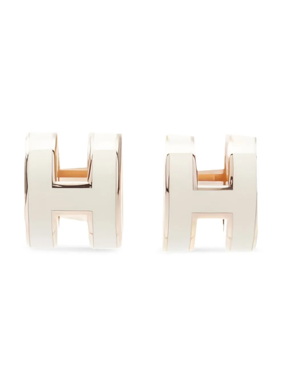 Hermès Pre-Owned 2010s Mini Pop H earrings | Pink | Image 1
