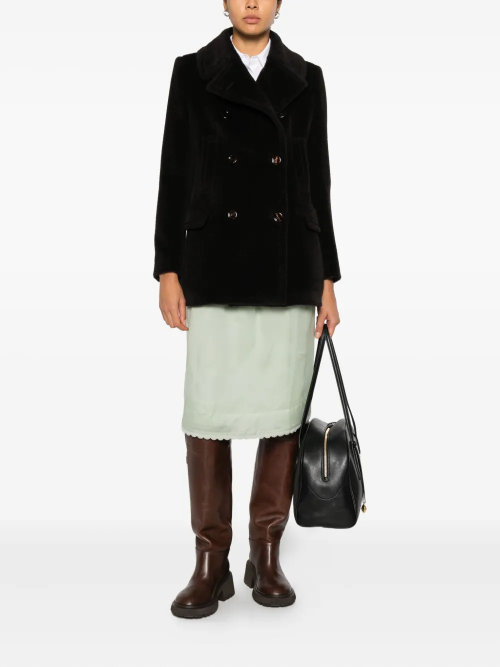 Tagliatore double-breasted pocket coat | Double Breasted & Peacoats | Image 2