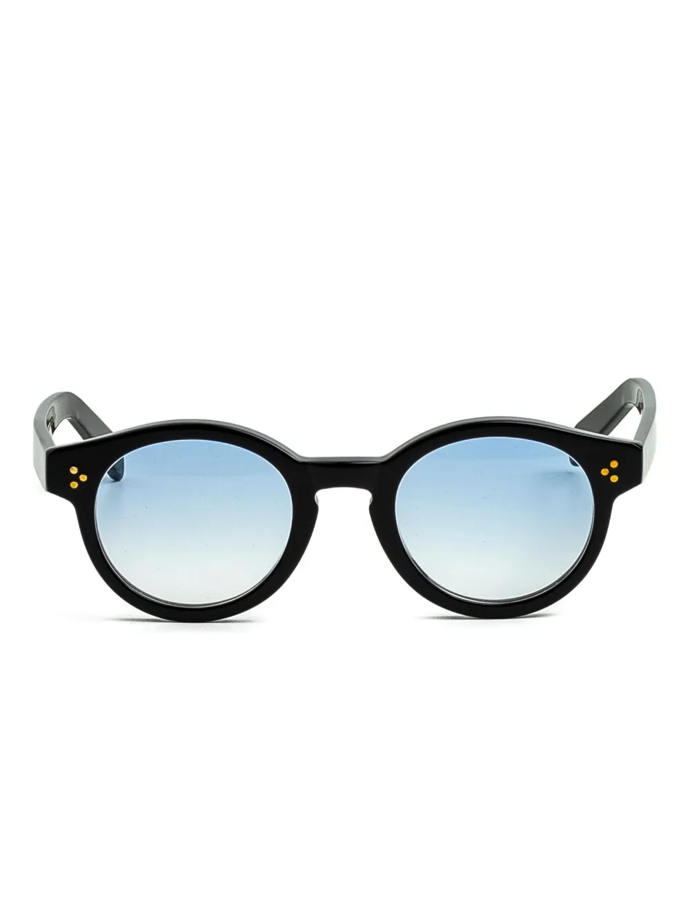 Epos Garret round-frame stud sunglasses | Black | Image 1