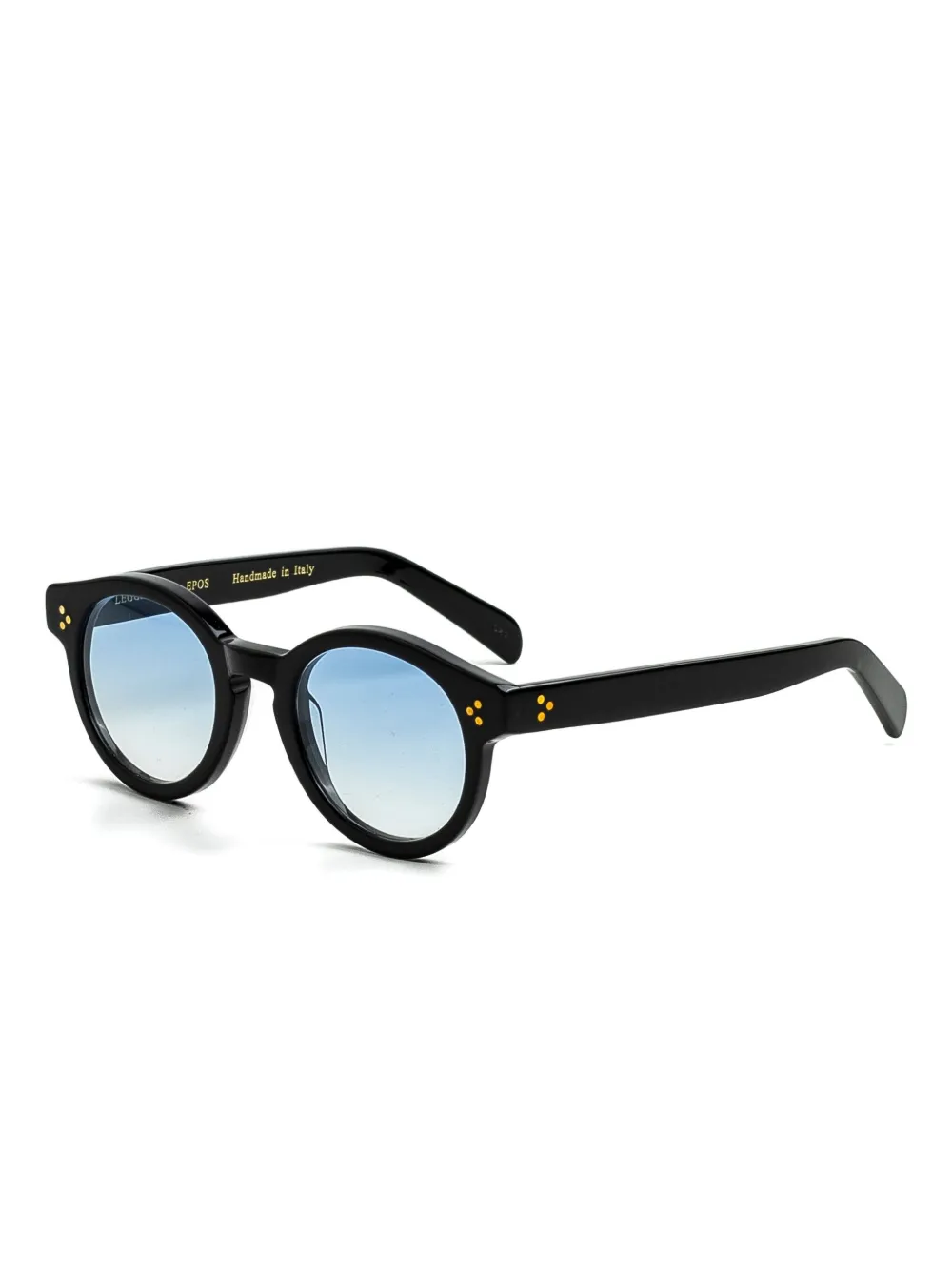 Epos Garret round-frame stud sunglasses - Zwart