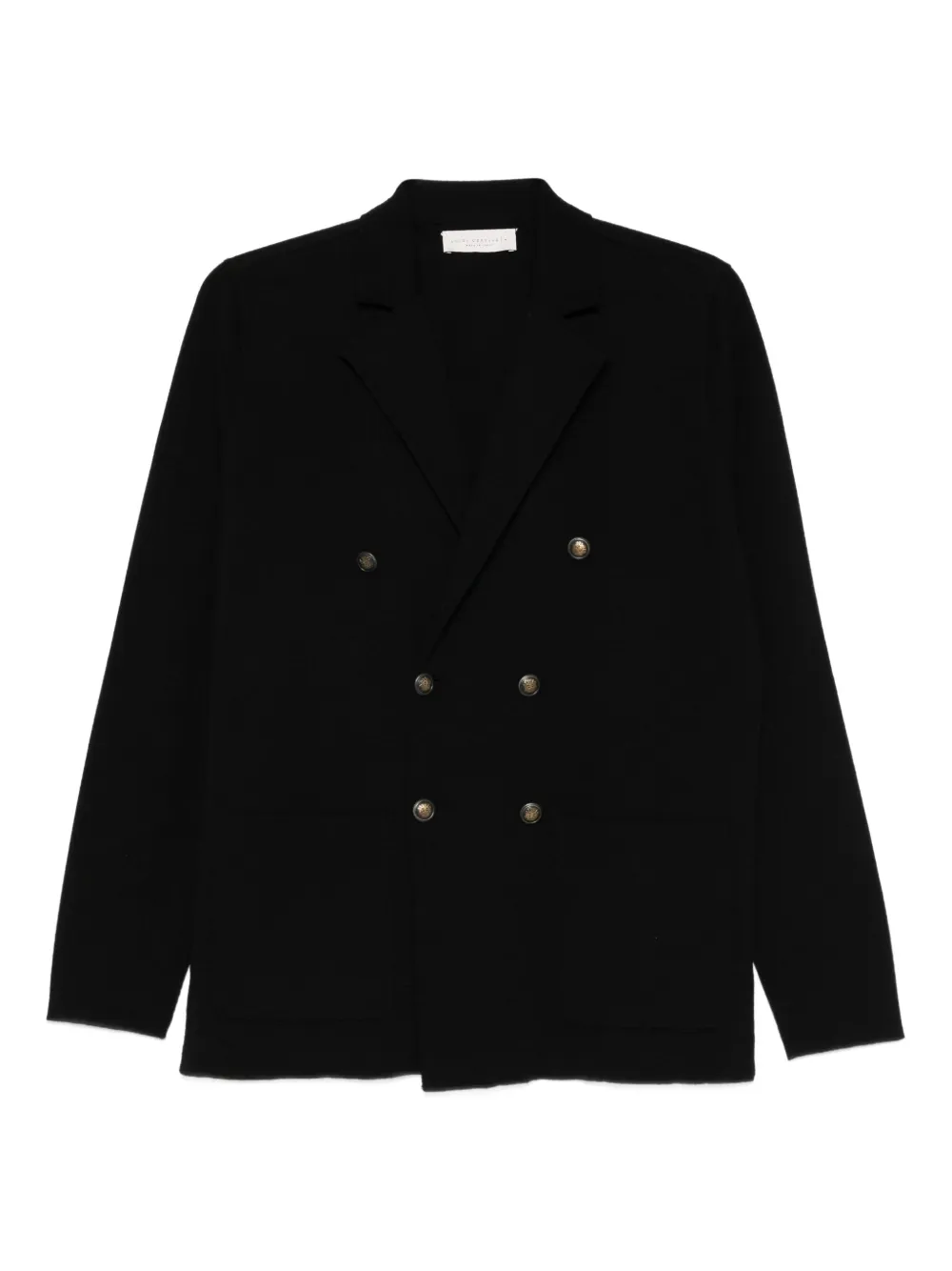 LUIGI GENTILE double-breasted blazer | Black | Image 1