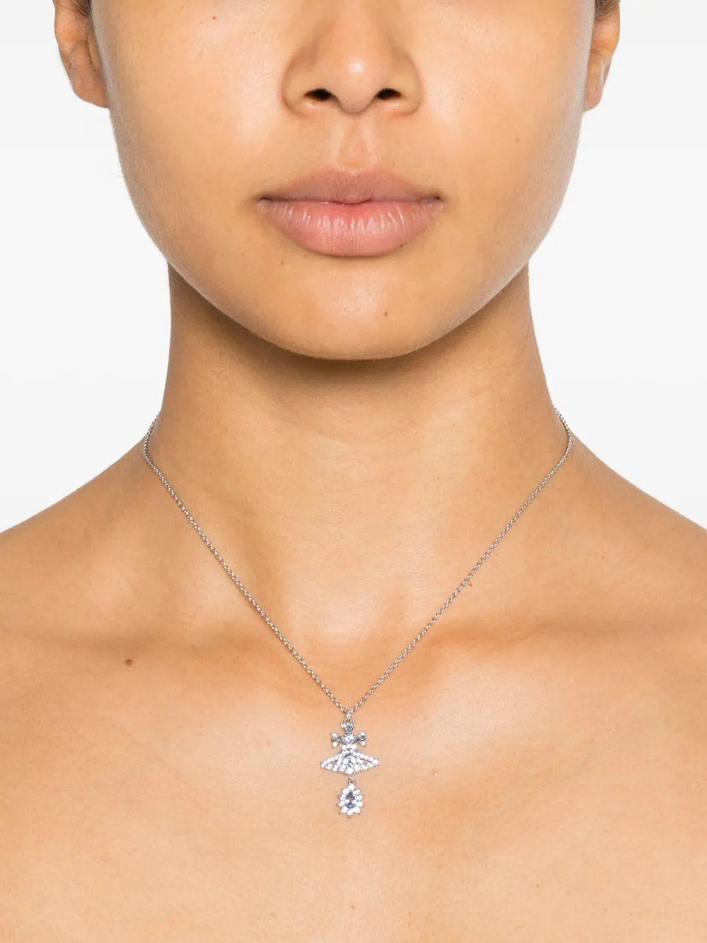 Vivienne Westwood Masha halsketting - Zilver