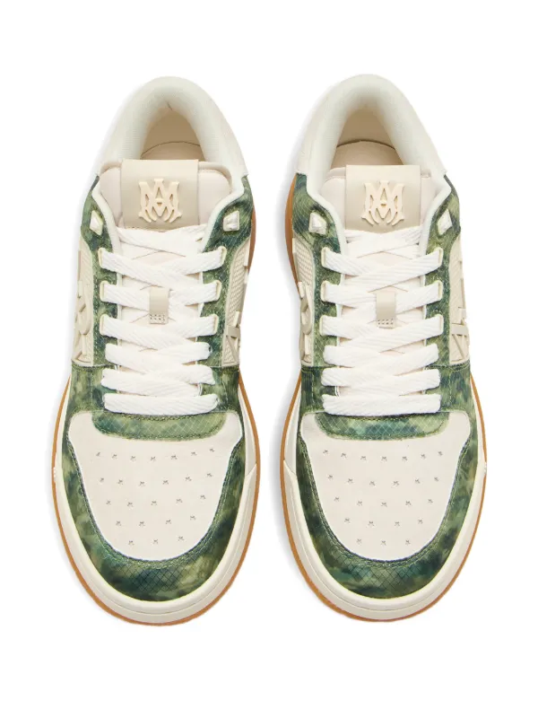 AMIRI Pacific Logo Sneakers | White | FARFETCH SG