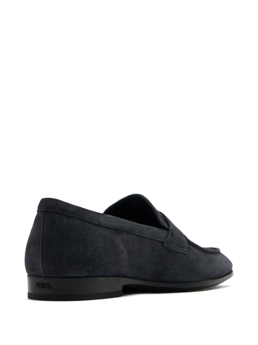 Tod's suede penny loafers Blauw