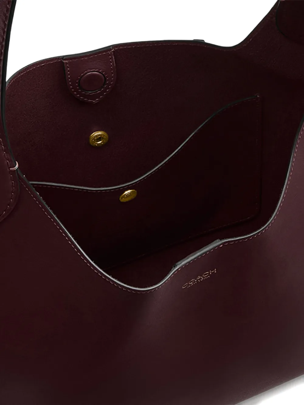 Coach Brooklyn 28 Shoulder Bag In Burgundy