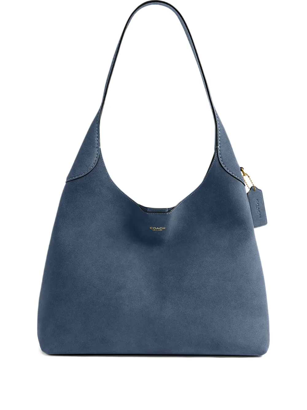 Coach suede tote bag - Blue