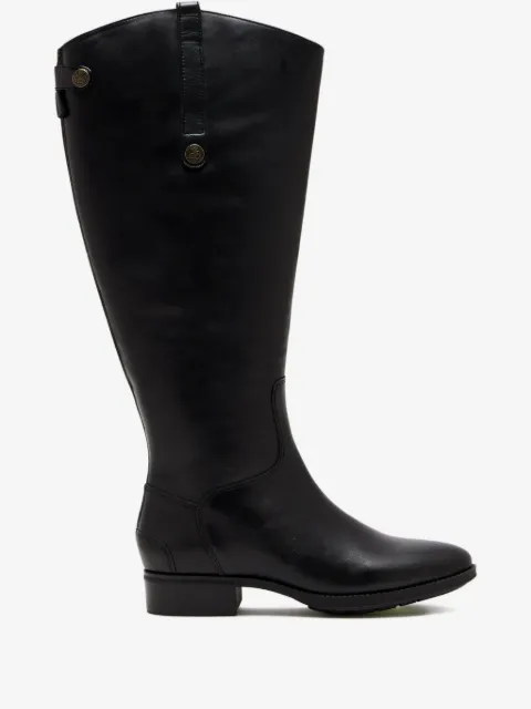 Sam Edelman zip leather boots