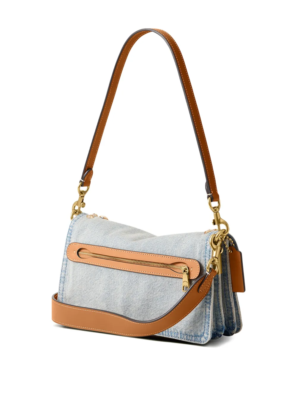 Coach Tabby embellished shoulder bag - Blauw