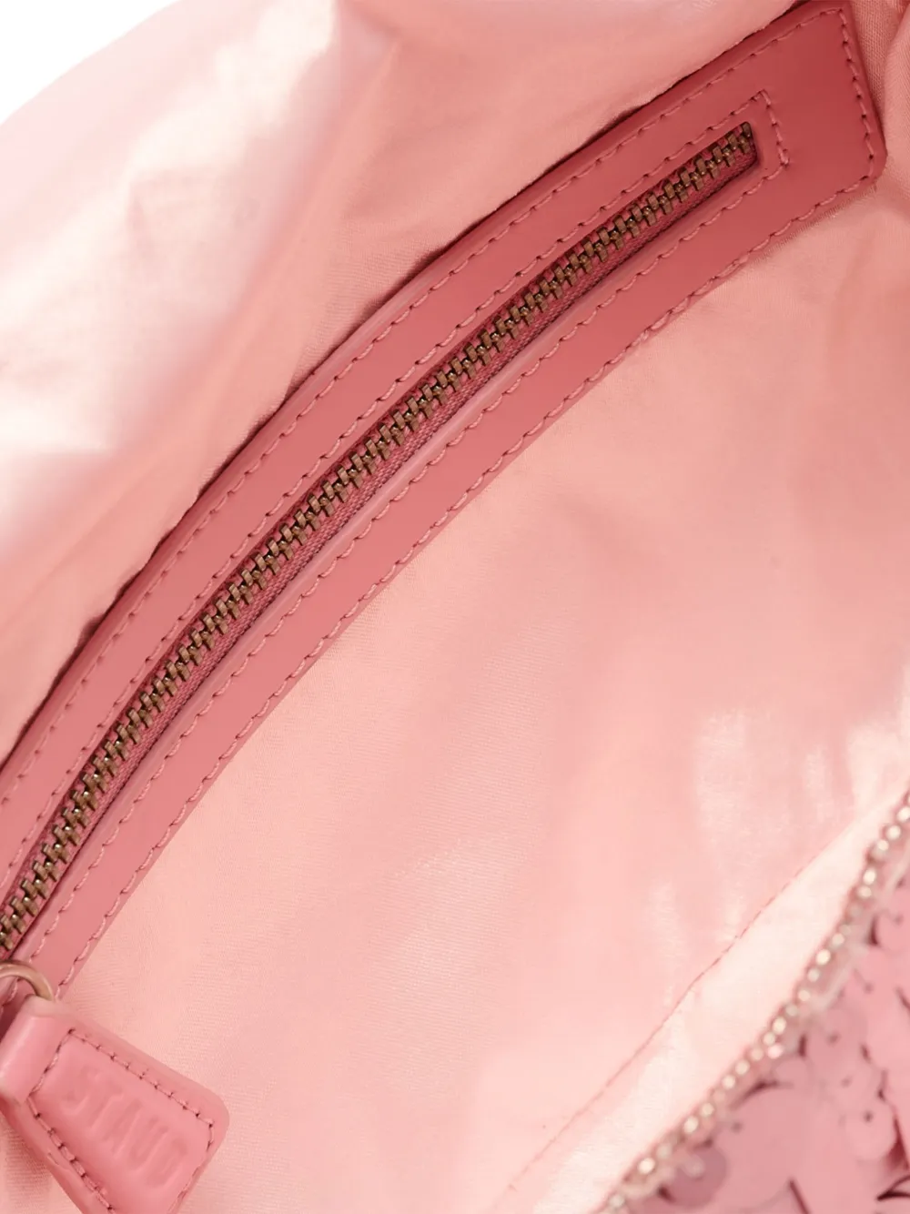 STAUD Timmy schoudertas verfraaid met pailletten Roze