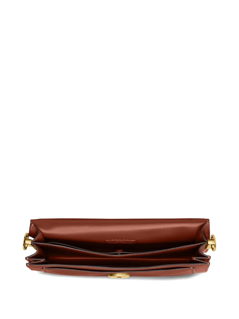  Coach Tabby Leather Shoulder Bag - Brown 