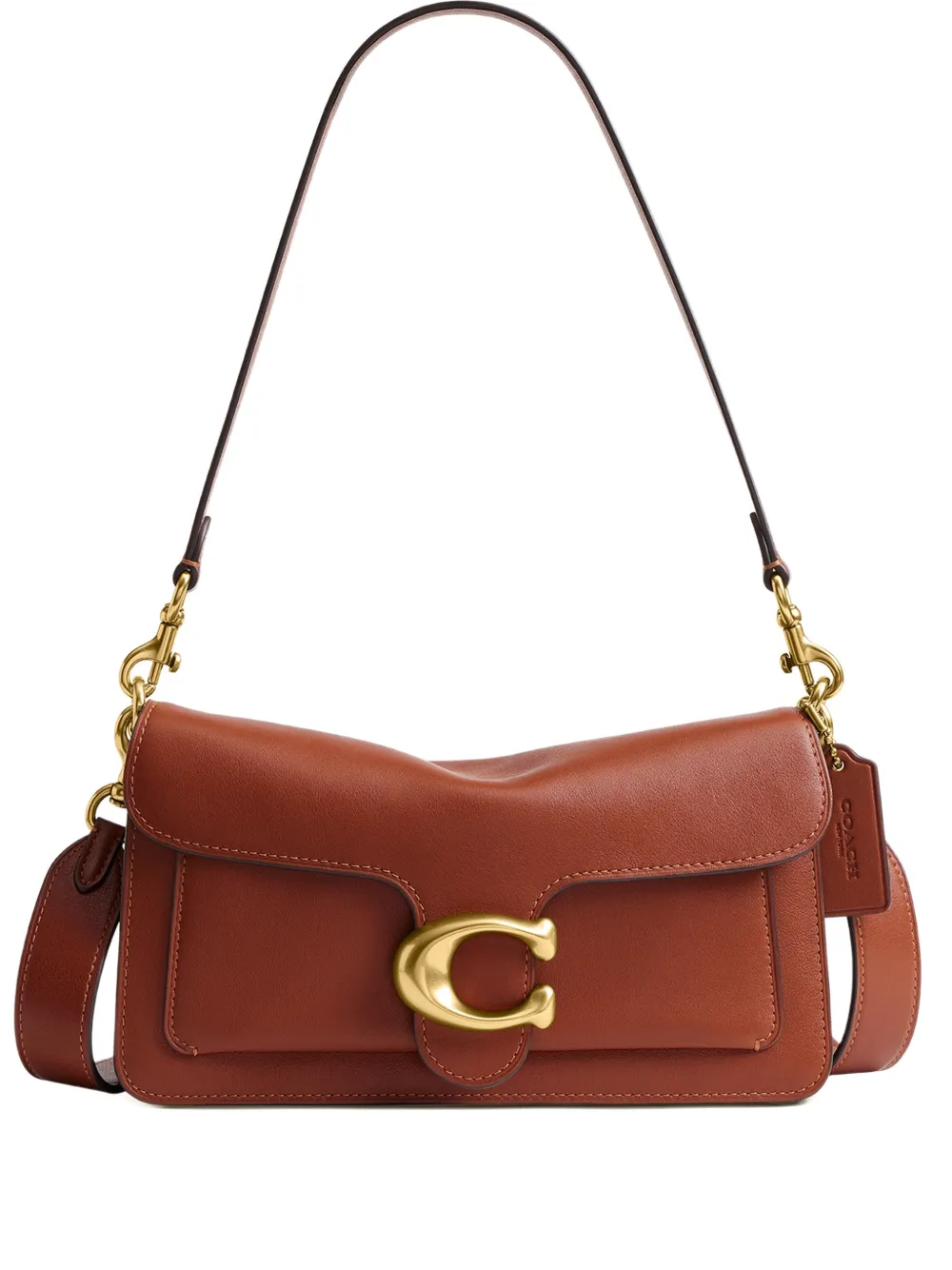 Coach Tabby leather shoulder bag - Brown
