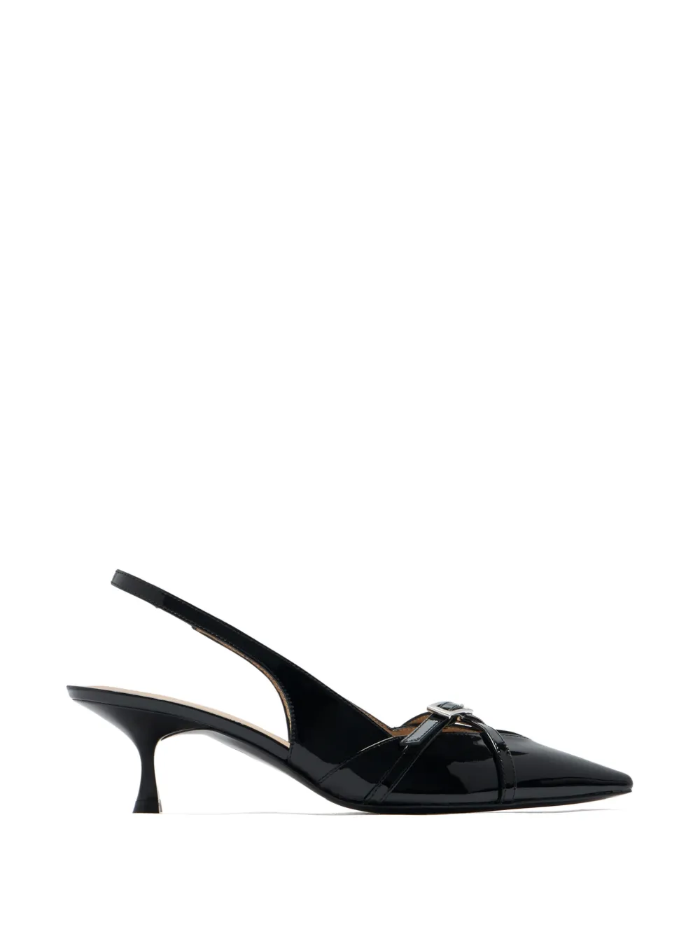 Stuart Weitzman Georgie pumps met gesp Zwart