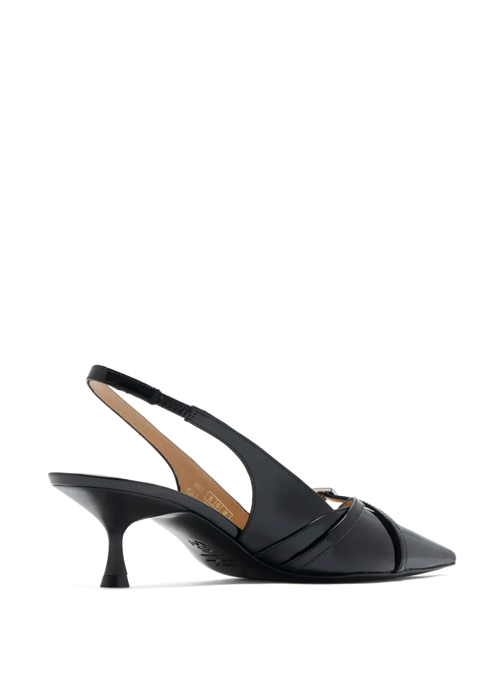 Stuart Weitzman Georgie pumps met gesp Zwart