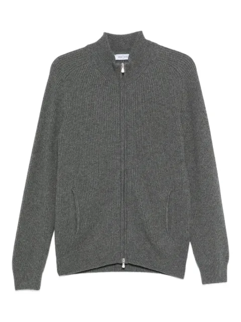 Gran Sasso ribbed zip-up cardigan